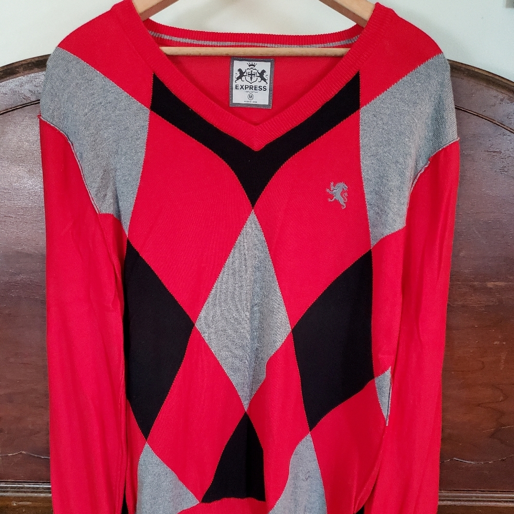 Express Men's V-neck Sweater